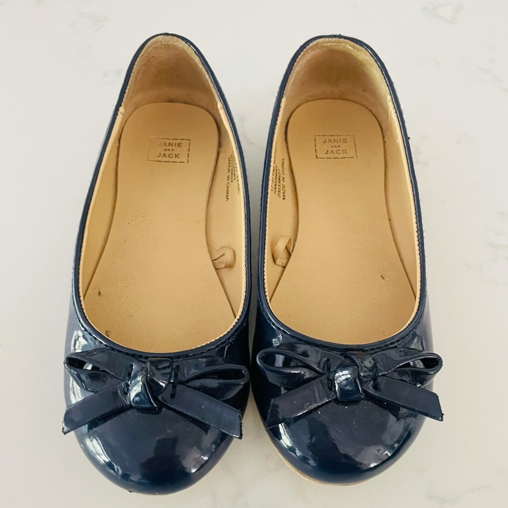 Janie & Jack Navy Dress Shoes